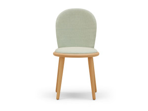 Стул из бука с мягким сиденьем/спинкой