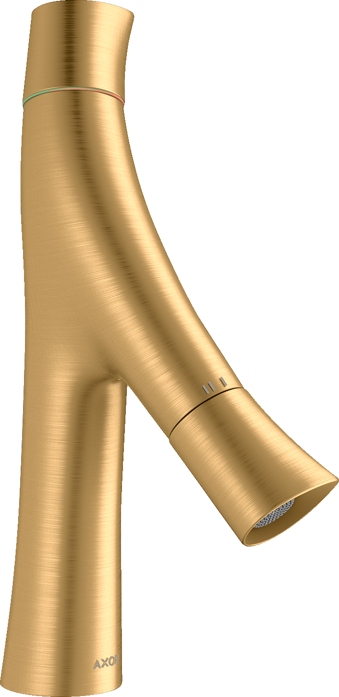 12011950 Смеситель для раковины 80, 2 ручки, со сливным гарнитуром, AXOR STARCK ORGANIC