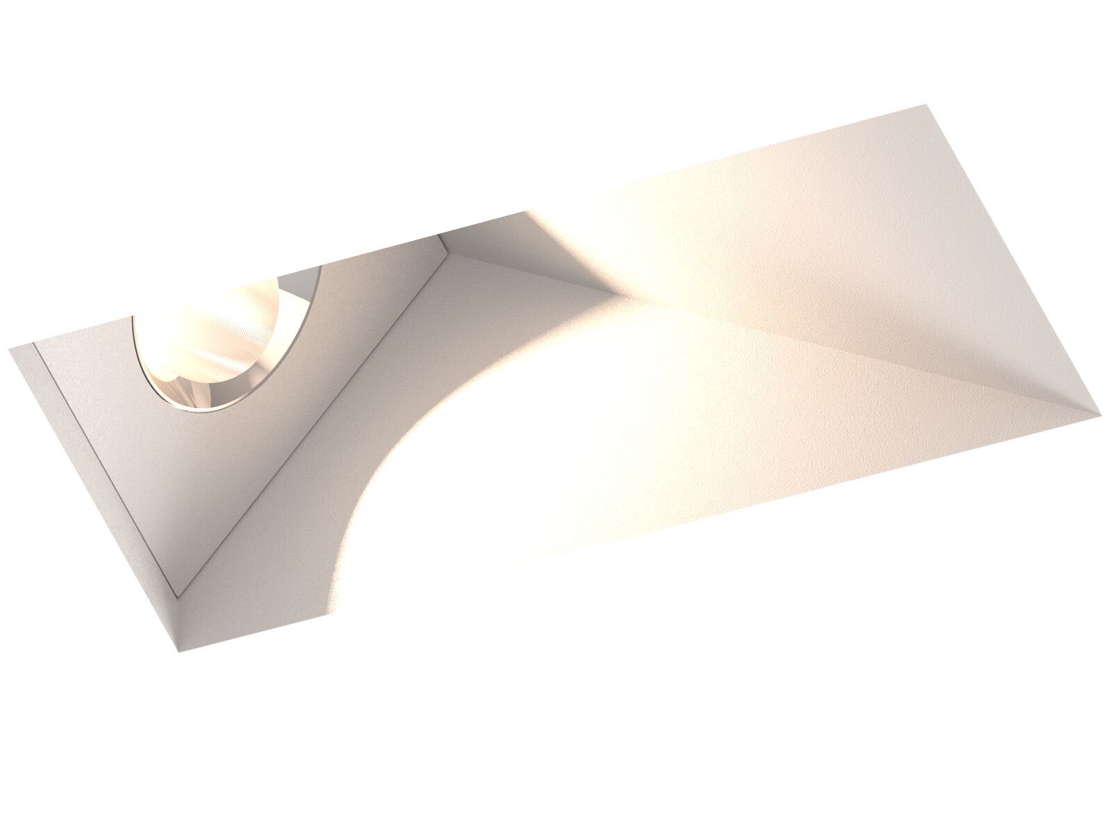 Прямоугольный светодиодный прожектор из литого алюминия PROLICHT Oiko ARCH-00056671 - Вид №2