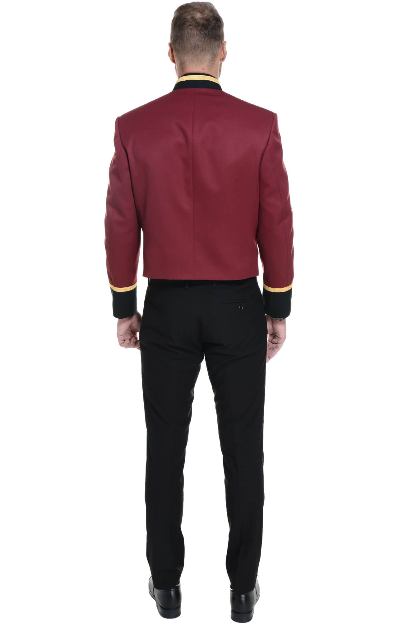 69803 Пиджак укороченный - френч  Швейцар bordeaux El-Risto  Бренд "El-Risto" (Эль Ристо), каталог товаров размер 44/176  - Вид №1