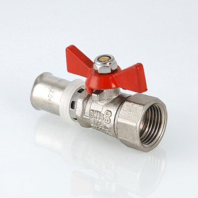 VT.242.N.1604 Кран шаровой с пресс-соединением Valtec 16 х 1/2"  - Вид №5