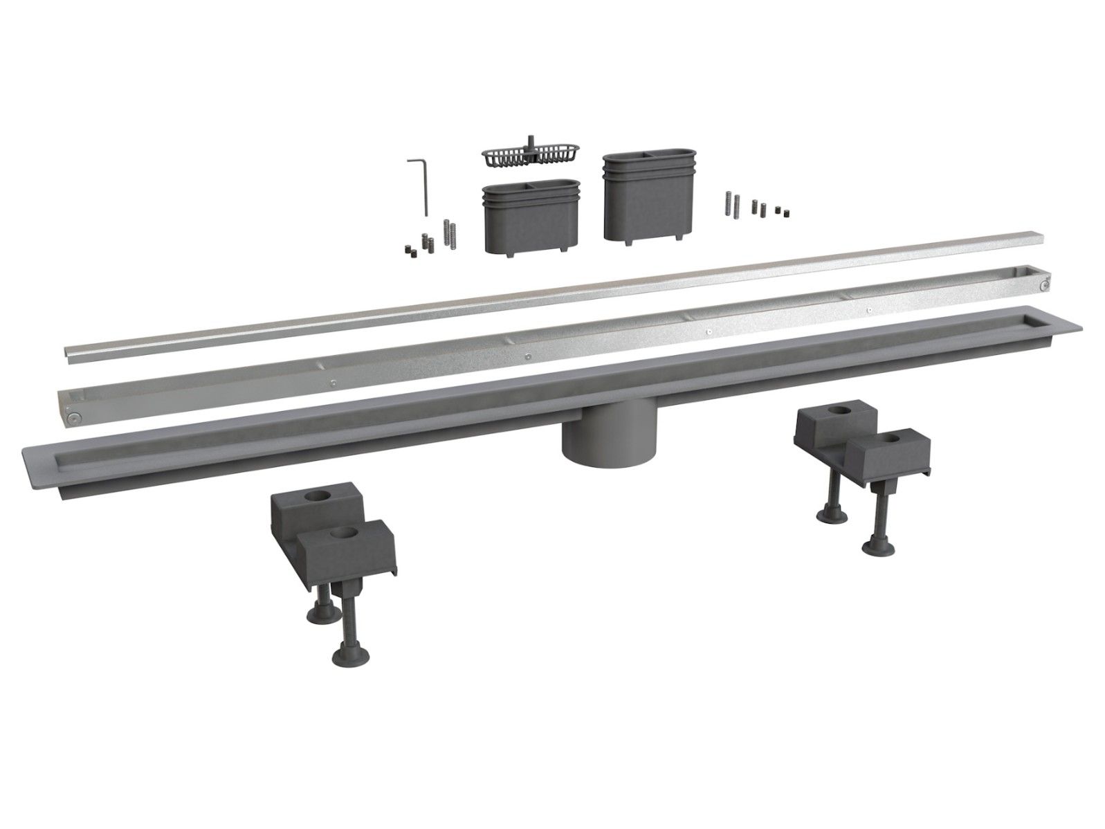 Слив для душа из нержавеющей стали Bonomini Canalissima ARCH-00149467 - Вид №1