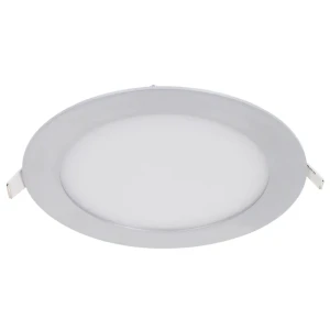 Светильник встраиваемый светодиодный 18 см, 12 Вт, 560 Лм, дневной, цвет хром