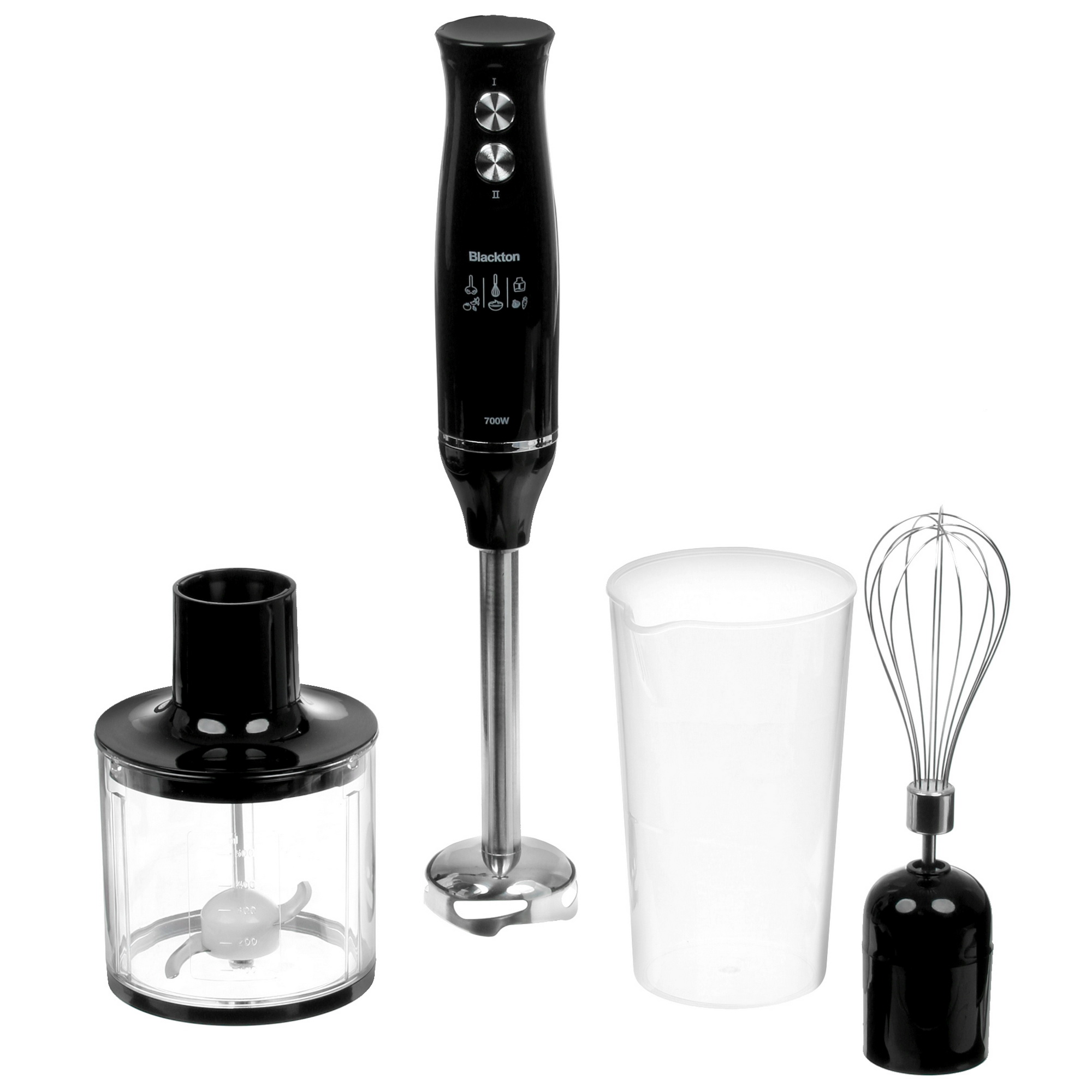 8199731 Блендер погружной Blackton Bt HB732SS черный STDN-0131632