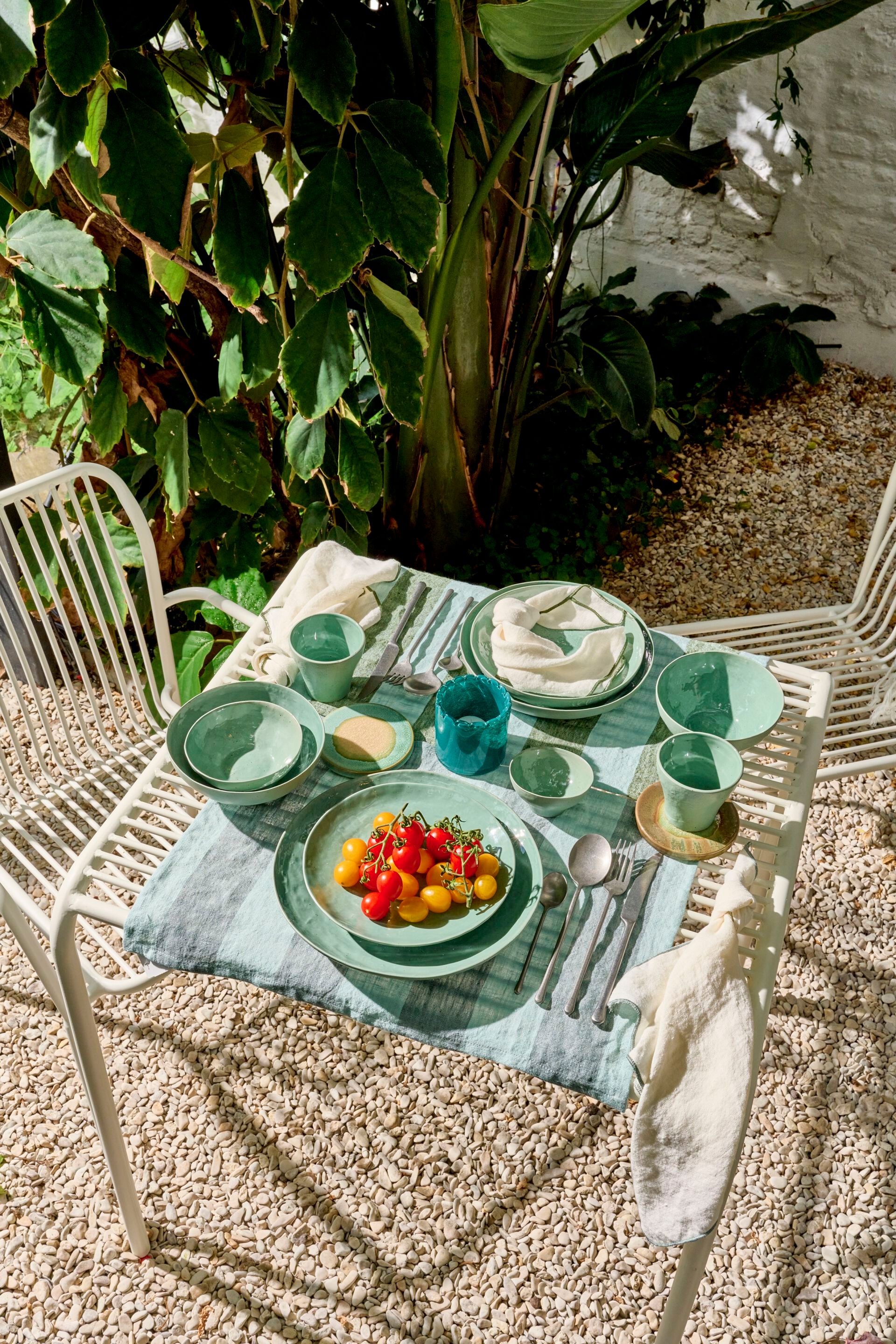 Круглая фарфоровая тарелка POMAX Marmoris ARCH-00123516 - Вид №2