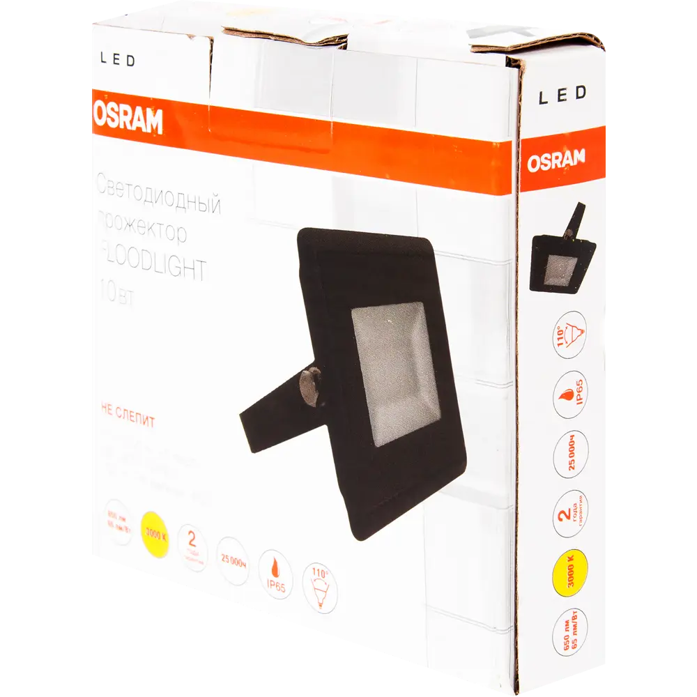 Прожектор светодиодный уличный SMD Osram 10 Вт 3000К IP65 82308757 STLM-2029675  - Вид №6