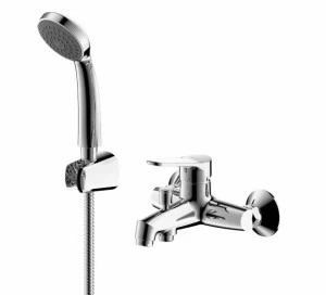 Смеситель для ванны короткий излив EMERALDA F6135147CP-B-RUS bravat