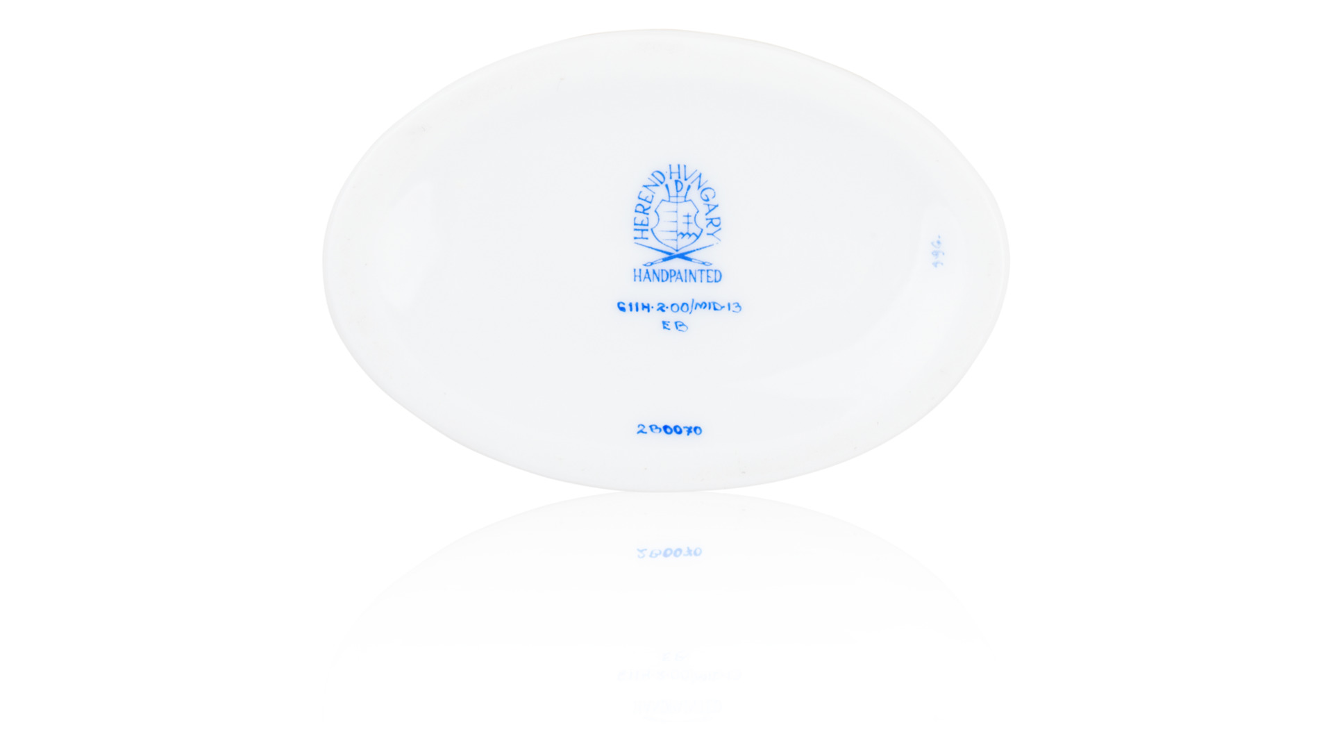 96493 Herend Шкатулка 7см "Мир растений" (один фрагмент) Фарфор  - Вид №4