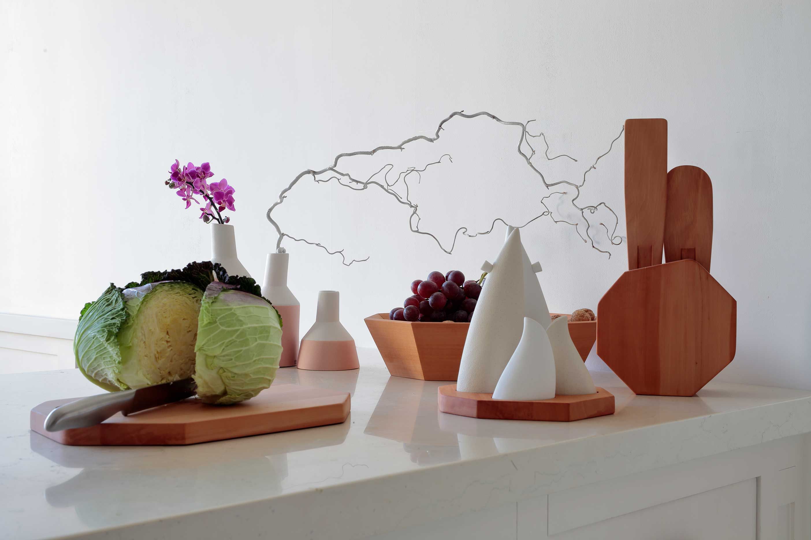 Держатель кухонной посуды из грушевого дерева Deodara Wild ARCH-00134241 - Вид №3