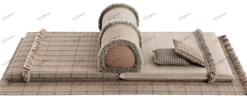 GAN Полипропиленовый напольный коврик Garden layers sun-id-1355651