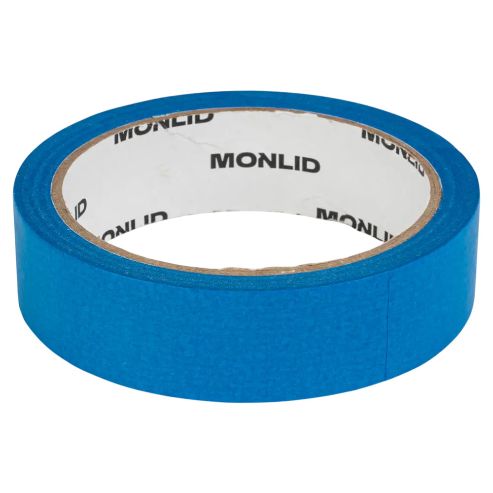 Малярная лента MONLID 25 мм × 25 м для внутренних работ 89418311 STLM-1582649