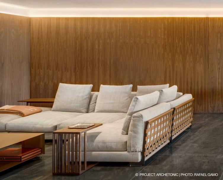 Flexform Прямоугольный журнальный столик из массива дерева sun-id-1397704 - Вид №2