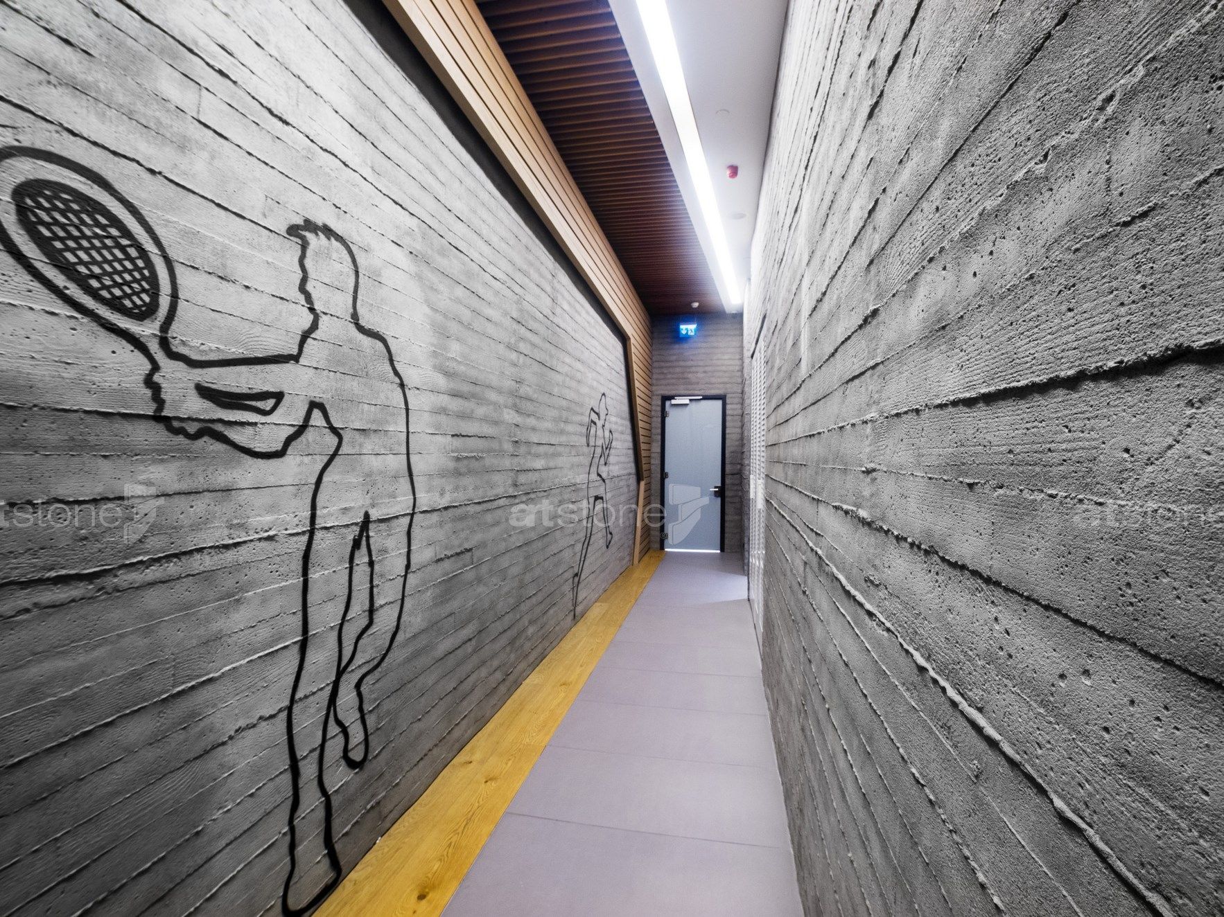 Трехмерное покрытие из стекловолокна для внутреннего / наружного применения с эффектом цемента Artstone Panel Systems HORMIGON ARCH-00102888 - Вид №2