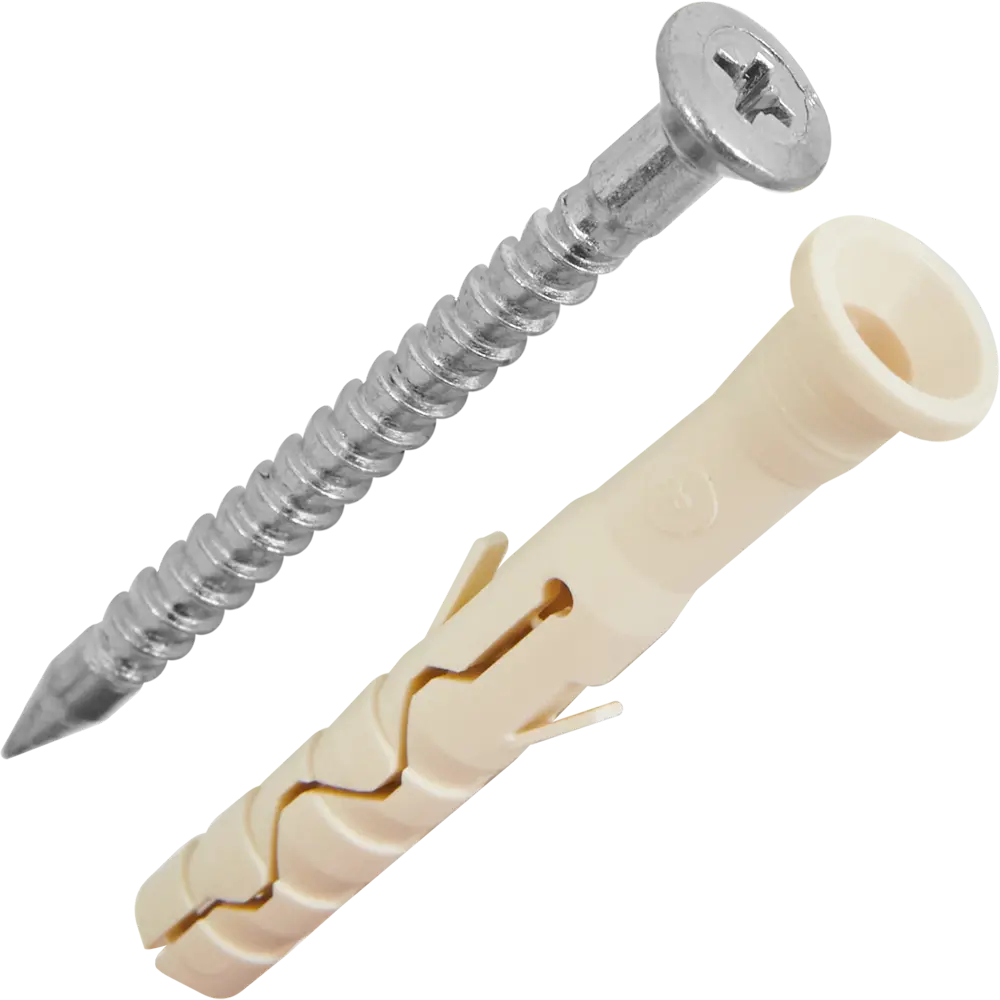 Дюбель-гвоздь SORMAT 8×60 мм с цилиндрической манжетой, 20 шт 84257519 STLM-1583520 - Вид №1