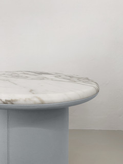 Gemini Round Major Кофейный столик с мраморной столешницей Standard Secolo  - Вид №3