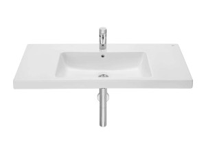 Фарфоровый подвесной прямоугольный умывальник