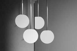 ED-ST52 Edone Ball-Up Освещение ХРОМИРОВАННАЯ ОТДЕЛКА потолочное крепление.