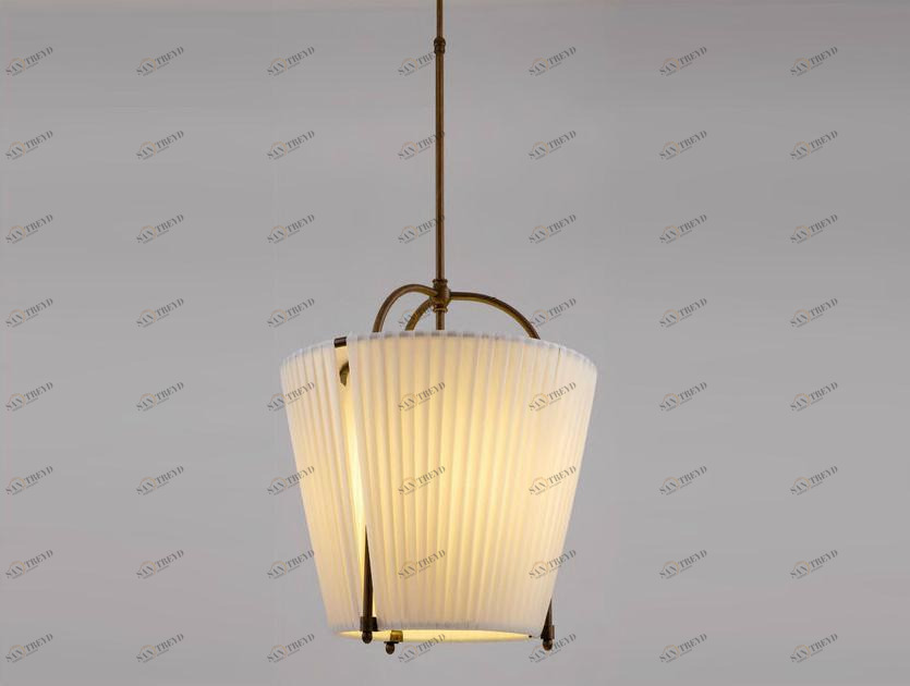 Aldo Bernardi Подвесной светильник из ткани с отраженным светом sun-id-1393417