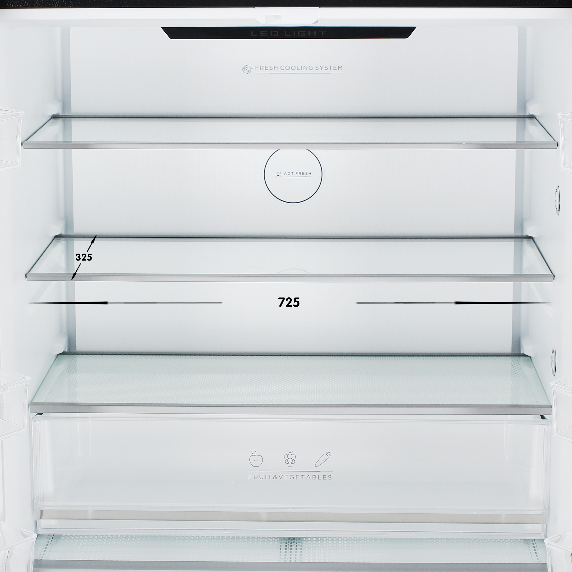 9239508 Холодильник многодверный   DEXP MFr4-53AMA черный STDN-0013508 - Вид №10