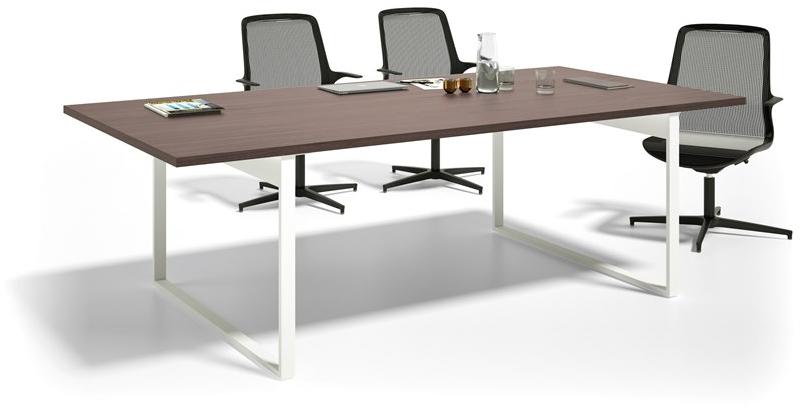 Martex Прямоугольный деревянный стол для переговоров Pigreco loop sun-id-1365828 - Вид №4