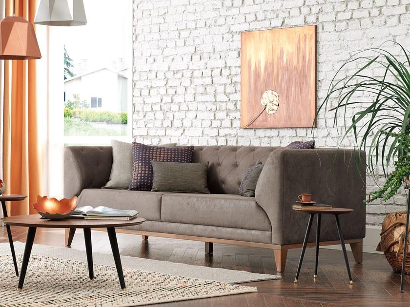 Enza Home 3-х местный тканевый диван Alessa sun-id-1418903 - Вид №6