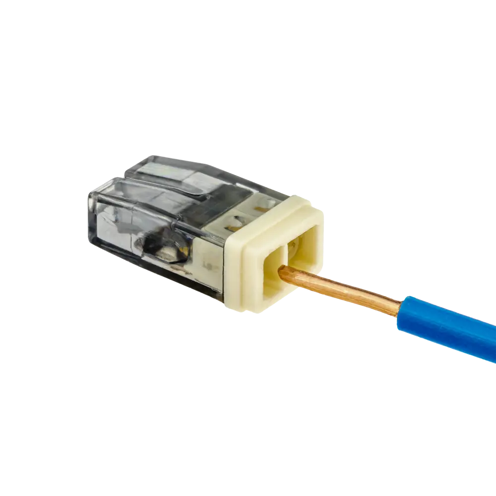84509778 Клеммы монтажные самозажимные с пастой Duwi СМК 772-208 2-проводные 2,5мм² прозрачные 5шт 26728 7 STLM-1119432  - Вид №6