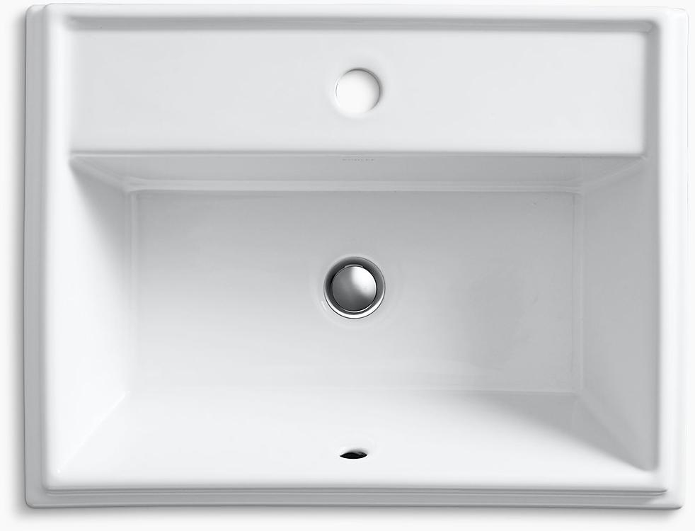 K-2991-1-95 Накладная раковина на столешницу  прямоугольная Kohler  - Вид №2