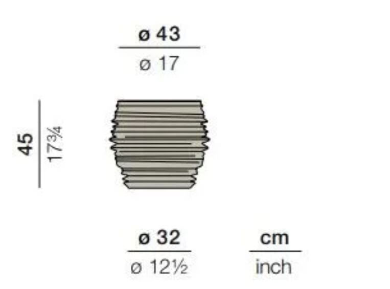 Полиэтилен круглый светящийся садовый столик DEDON Вавилон ARCH-00131038 - Вид №4