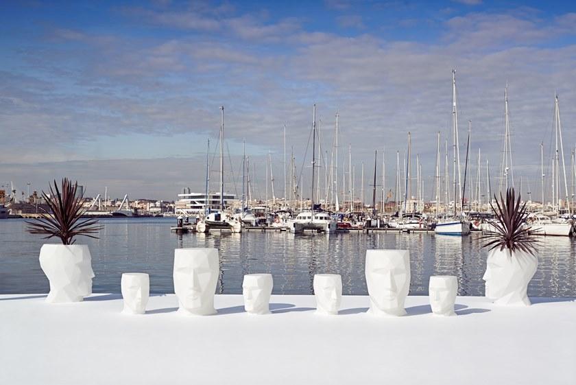 VONDOM Табурет садовый низкий пластиковый Adan sun-id-1380281 - Вид №2