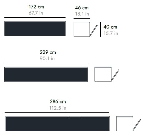 Деревянный шкаф для телевизора с откидными дверцами Punt Мальме ARCH-00024058 - Вид №14