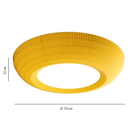 Потолочный светильник из ткани AXOLIGHT ARCH-00003464 - Вид №4