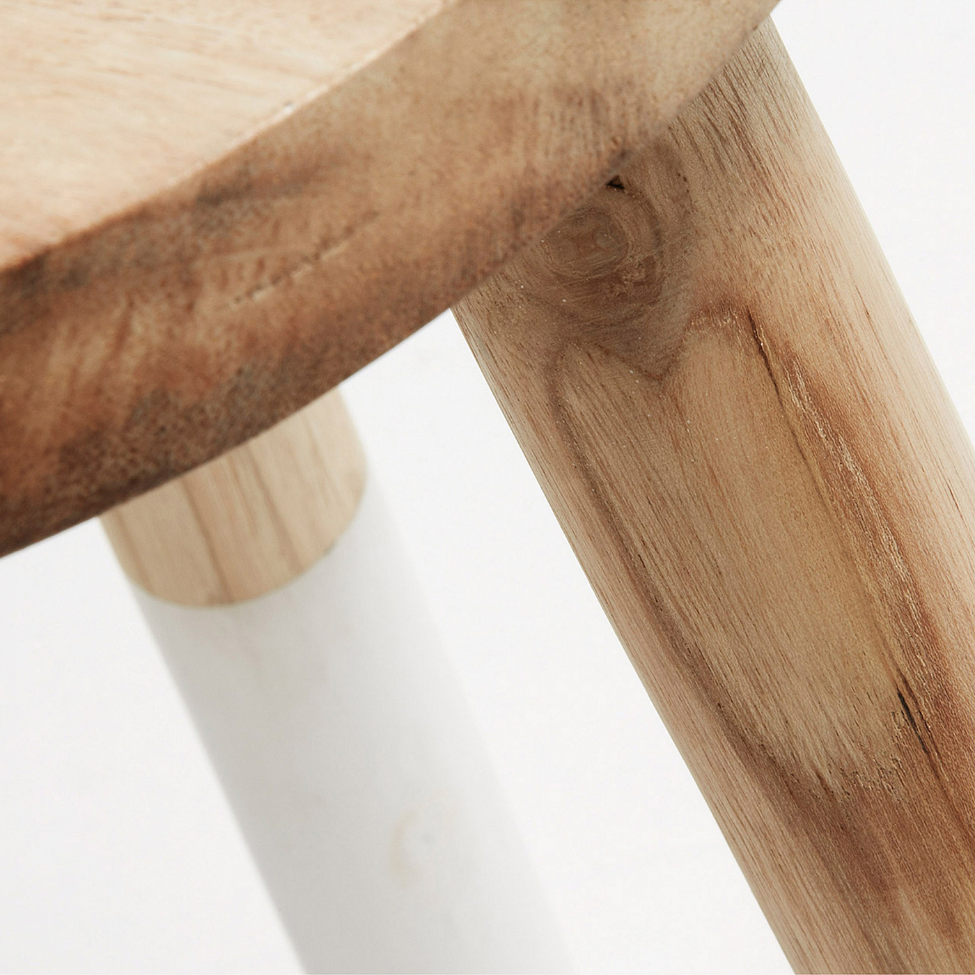 051814 Деревянная табуретка Crosby La Forma Brocsy  - Вид №2