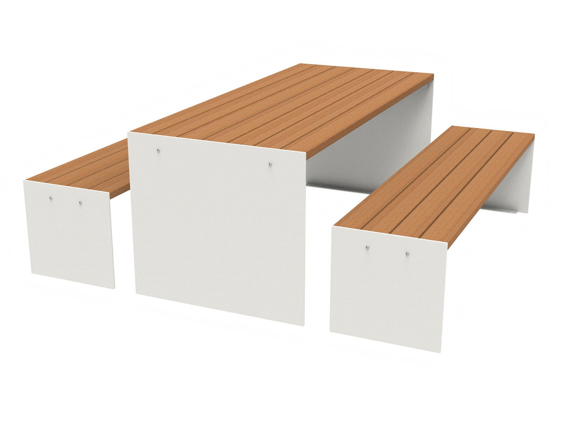 Стол для пикника со встроенными скамейками Lazzari Recto ARCH-00105488 - Вид №16