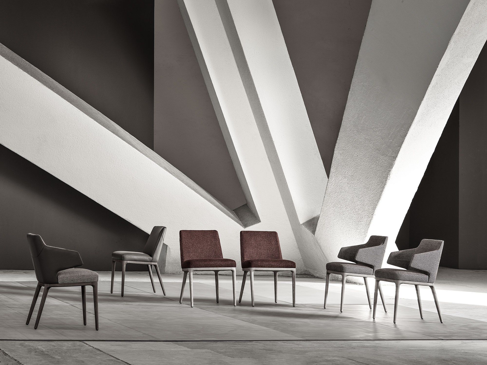 Мягкий стул из ткани Frigerio Аманда ARCH-00082374 - Вид №3