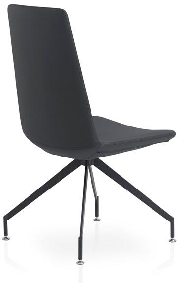 B&T Design Офисное кресло из кожи на жердочке Zone sun-id-1506242 - Вид №2