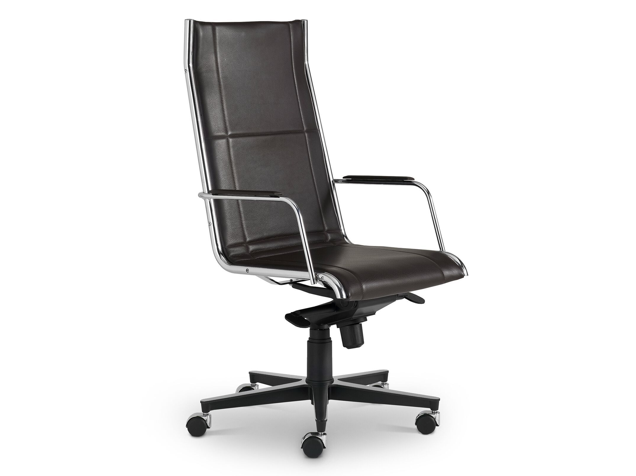 5-спицевое кожаное офисное кресло с колесами i 4 Mariani ARCH-00096359