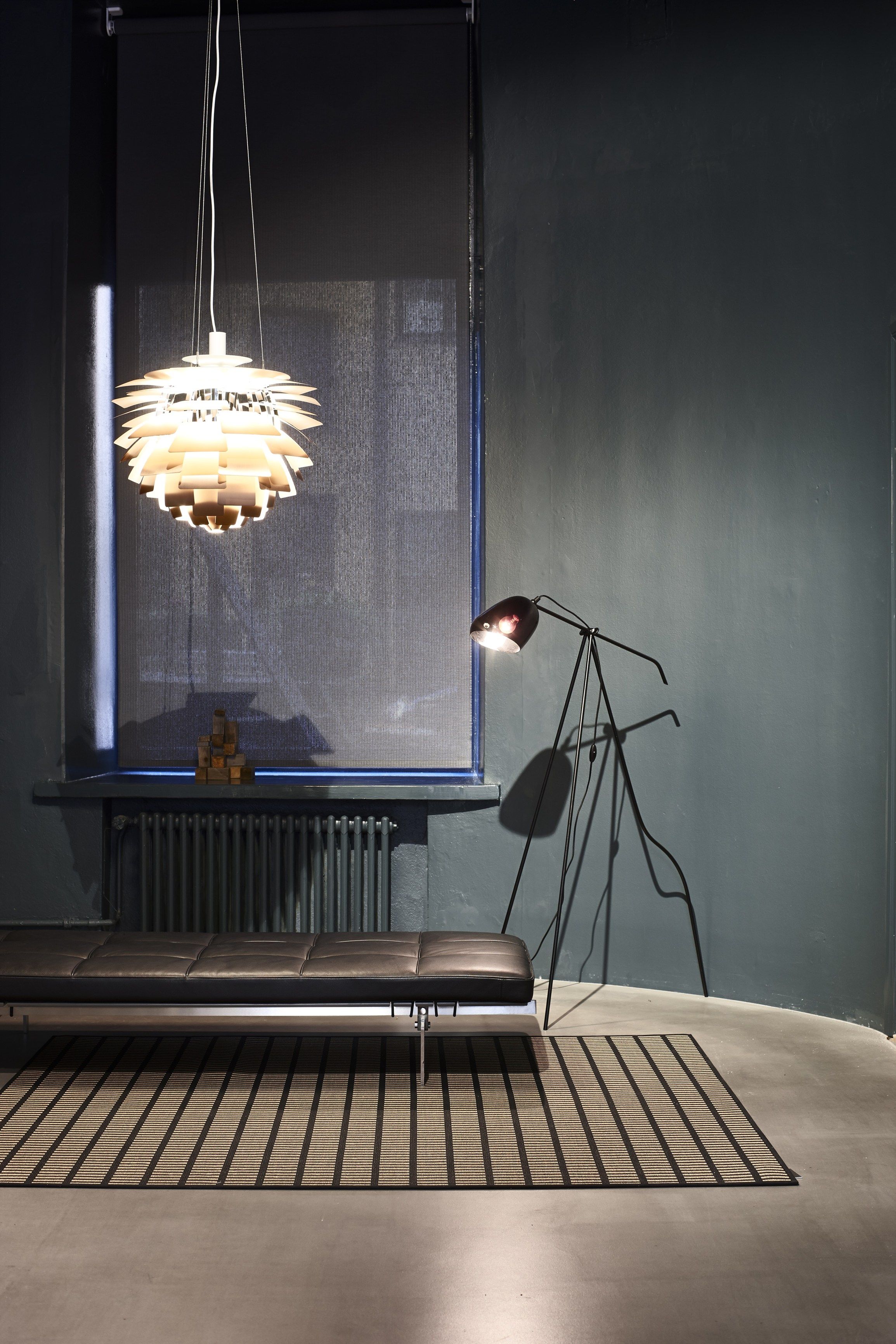 Прямоугольный ковер ручной работы из полосатой бумаги Woodnotes NEW YORK ARCH-00116552 - Вид №4