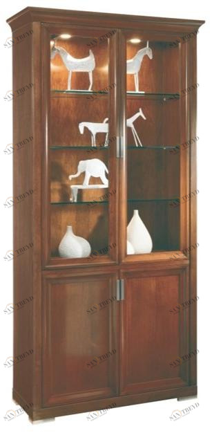 SELVA Комод вишневый со встроенной подсветкой Luna 7245