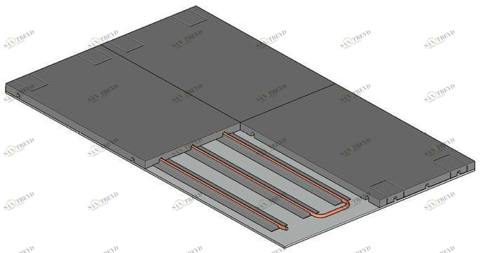 Giacomini Теплый подвесной потолок из гипсокартона sun-id-1460390