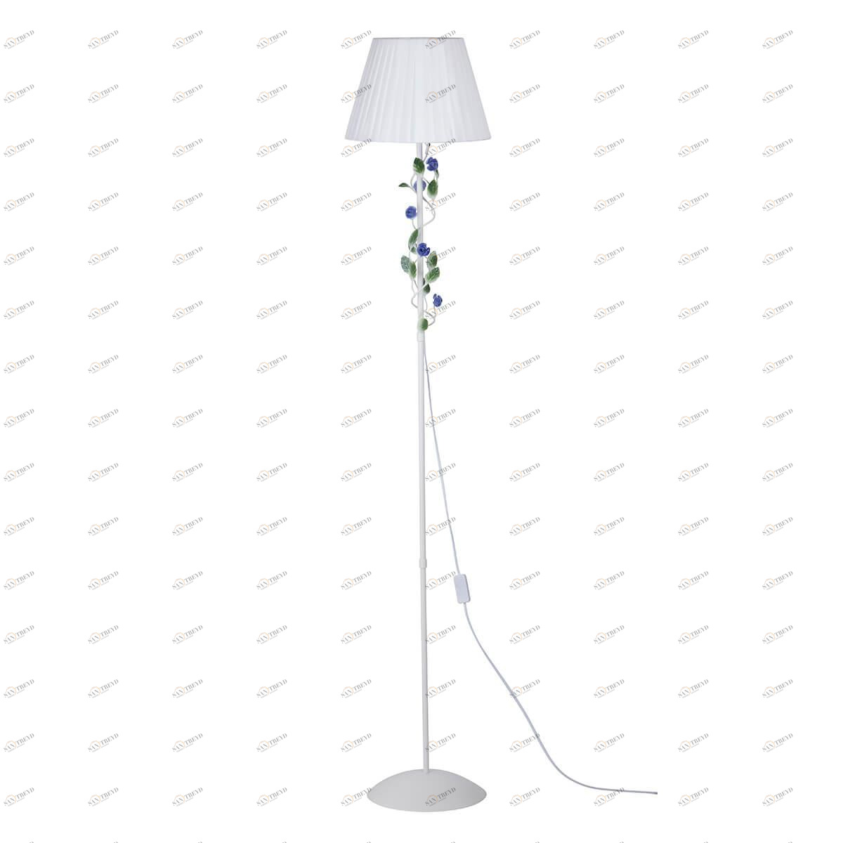 Торшер с абажуром белый Vitaluce V1838-0/1P VITALUCE  00-3908847 Белый 