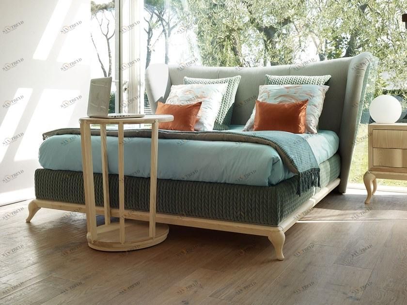 VOLPI Обитое тканью изголовье для двуспальной кровати Contemporary living 8nle-007-0in