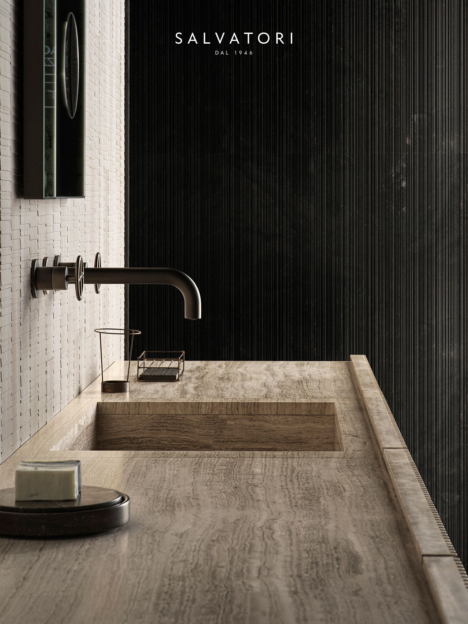 Прямоугольное настенное зеркало Salvatori ARCHIMEDE ARCH-00026855 - Вид №9