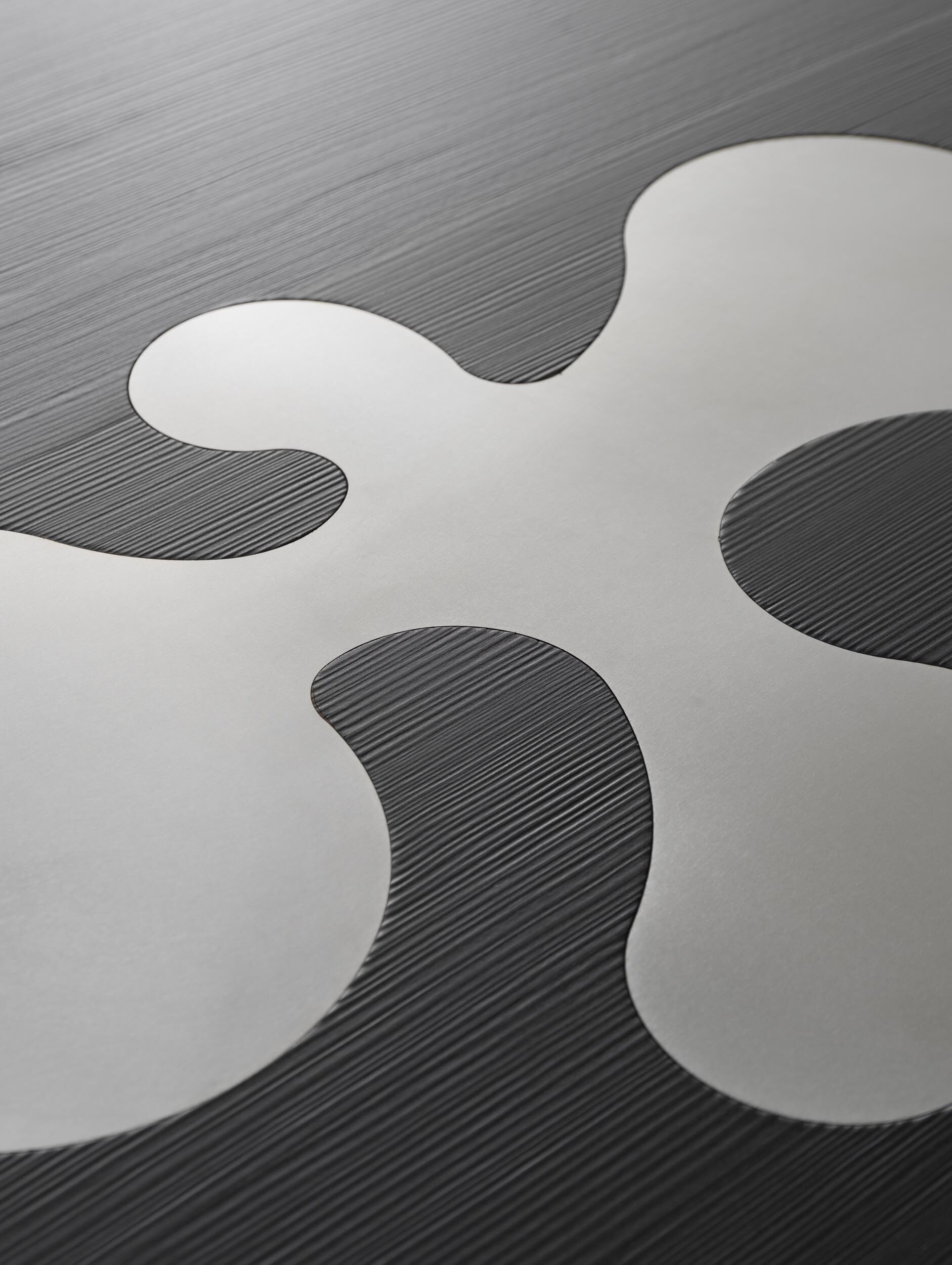 Низкий круглый стол из стали и дерева ALBEDO ISOLE ARCH-00088231 - Вид №5