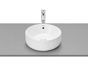 Фарфоровая столешница круглый умывальник