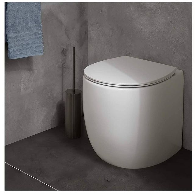 S557T0R0V7.107 Приставной унитаз напольный Коричневый A. e T. Italia Dot Италия AeT ITALIA DOT 2.0 - Вид №2