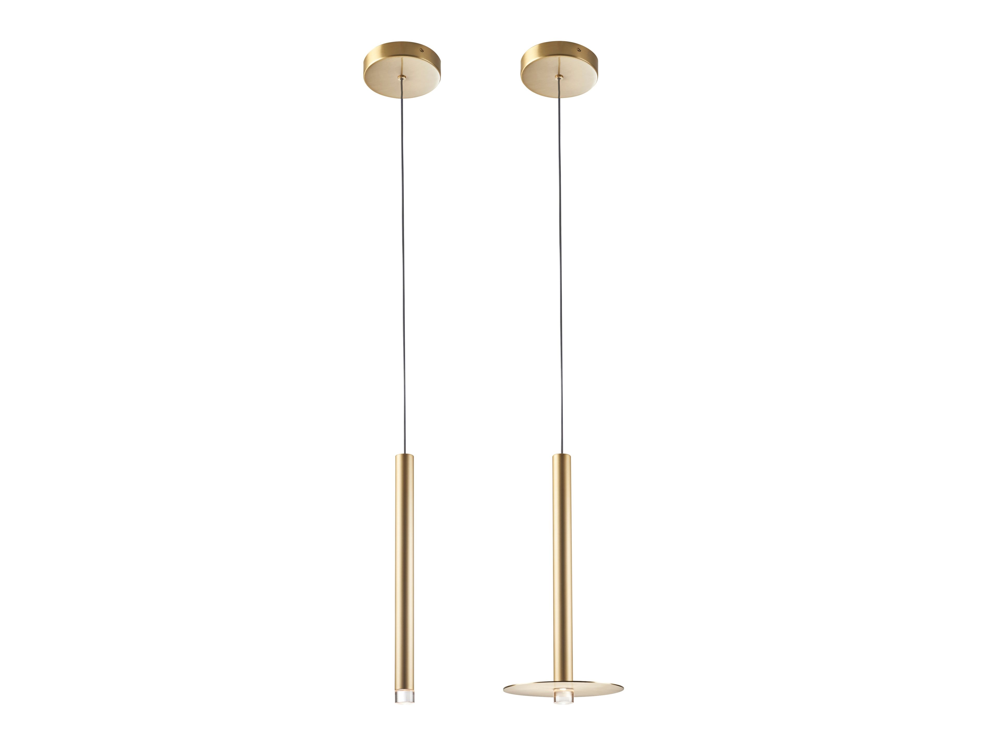 Стальной светодиодный подвесной светильник LedsC4 свеча ARCH-00094493 - Вид №1