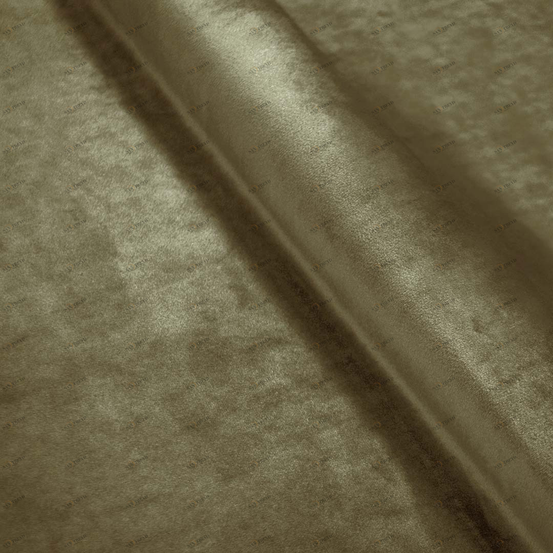 COLORISTICA Ткань мебельная  Микровелюр  Романтика Зеленый / изумрудный Романтика. Зеленый чай 42