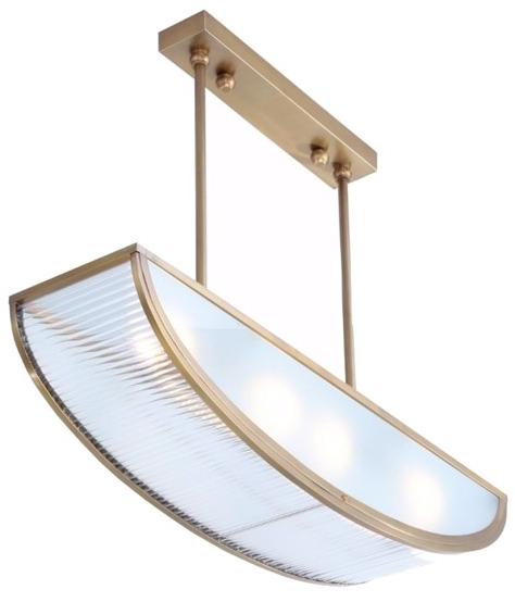 Patinas Lighting Подвесной светильник ручной работы из латуни Orléans sun-id-1350928 - Вид №1