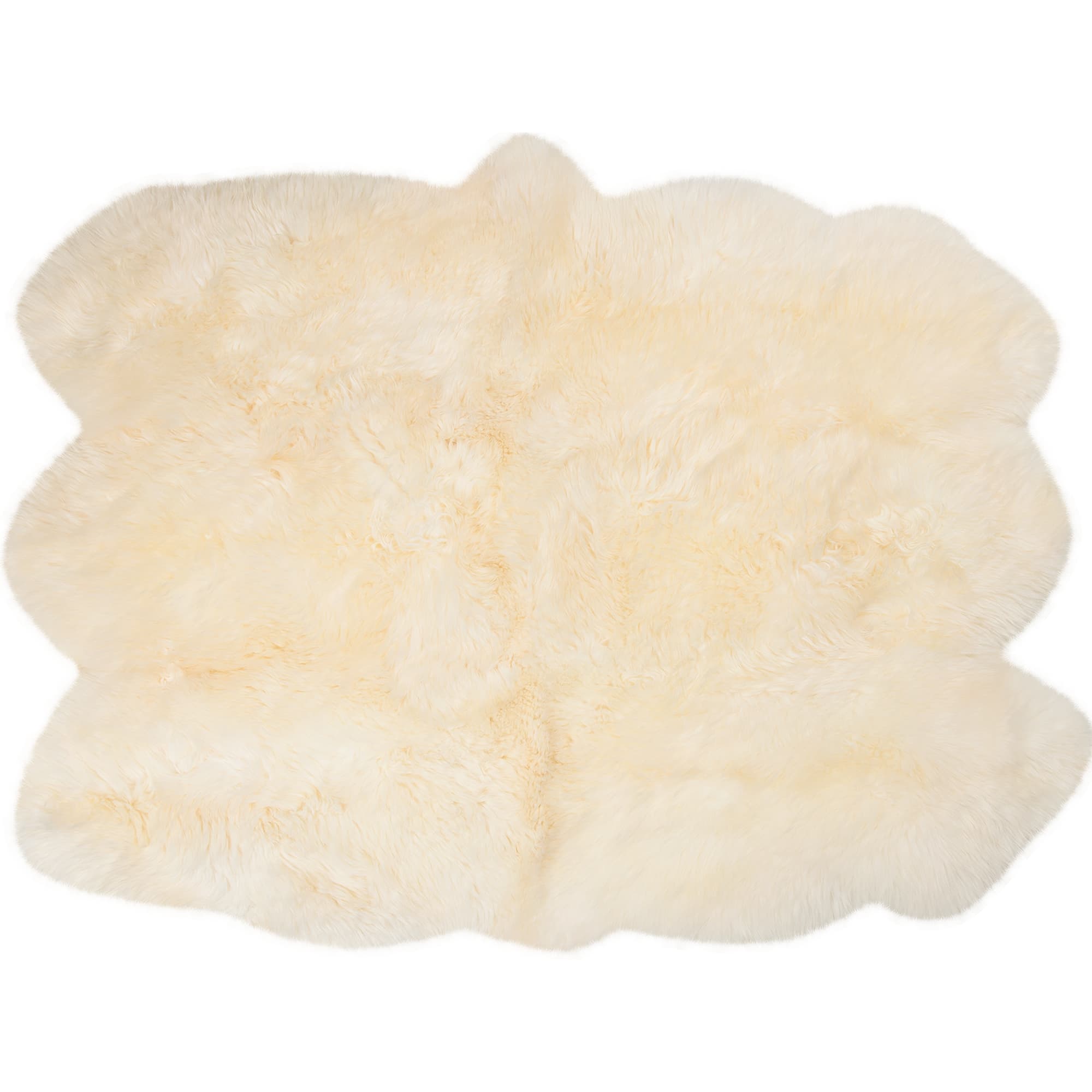 16353329 Шкура овечья шестишкурная 1.55x1.1 м цвет белый Santreyd 