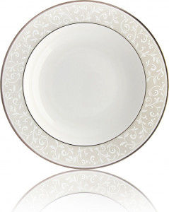 10525073 Lenox Тарелка суповая Lenox "Чистый опал" 23см Фарфор костяной